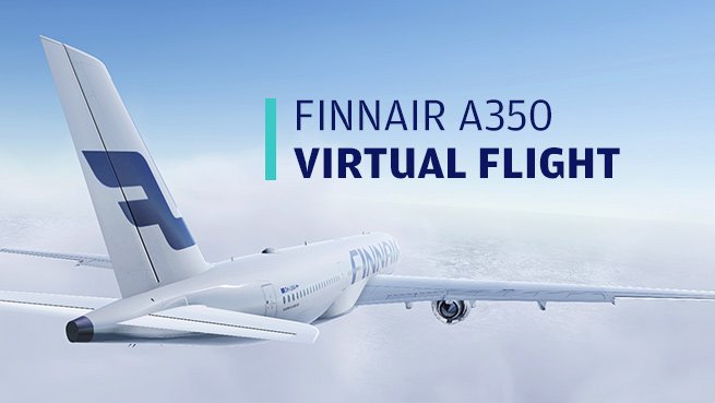 Finnair A350 Virtual Flight